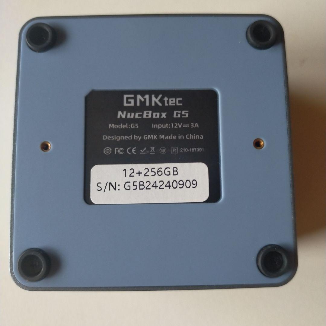 ミニPC GMKtec NucBox G5 12GB+256GB