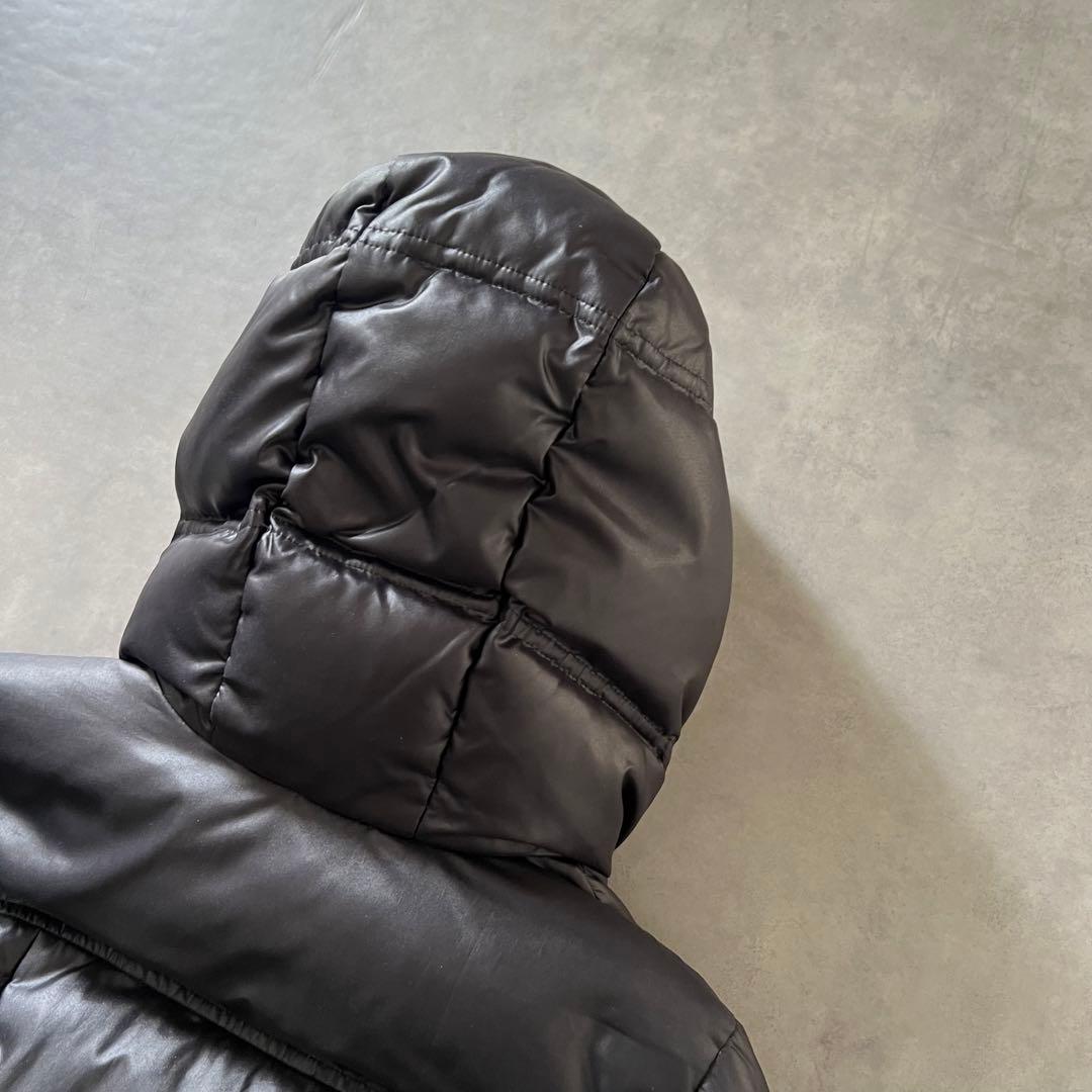 【美品】 BURBERRY バーバリー ノバチェック ダウン コート ブラック