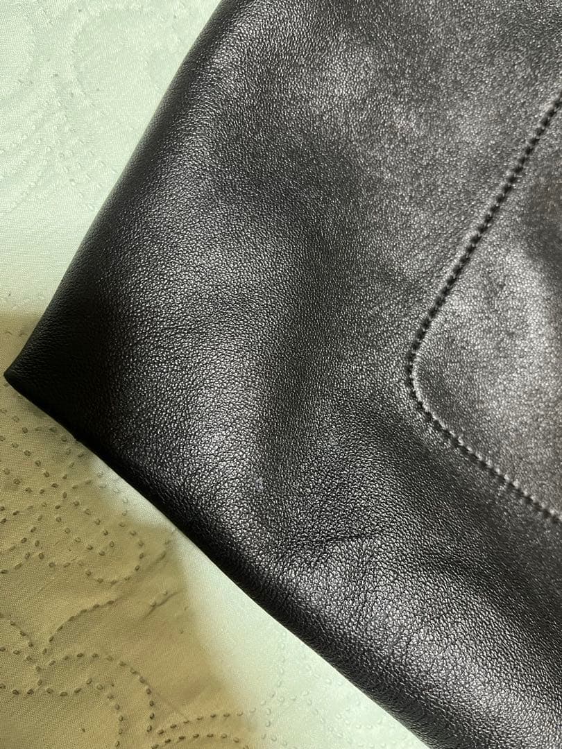 maison margiela レザー トートバッグ 中古品メルカリ鑑定済