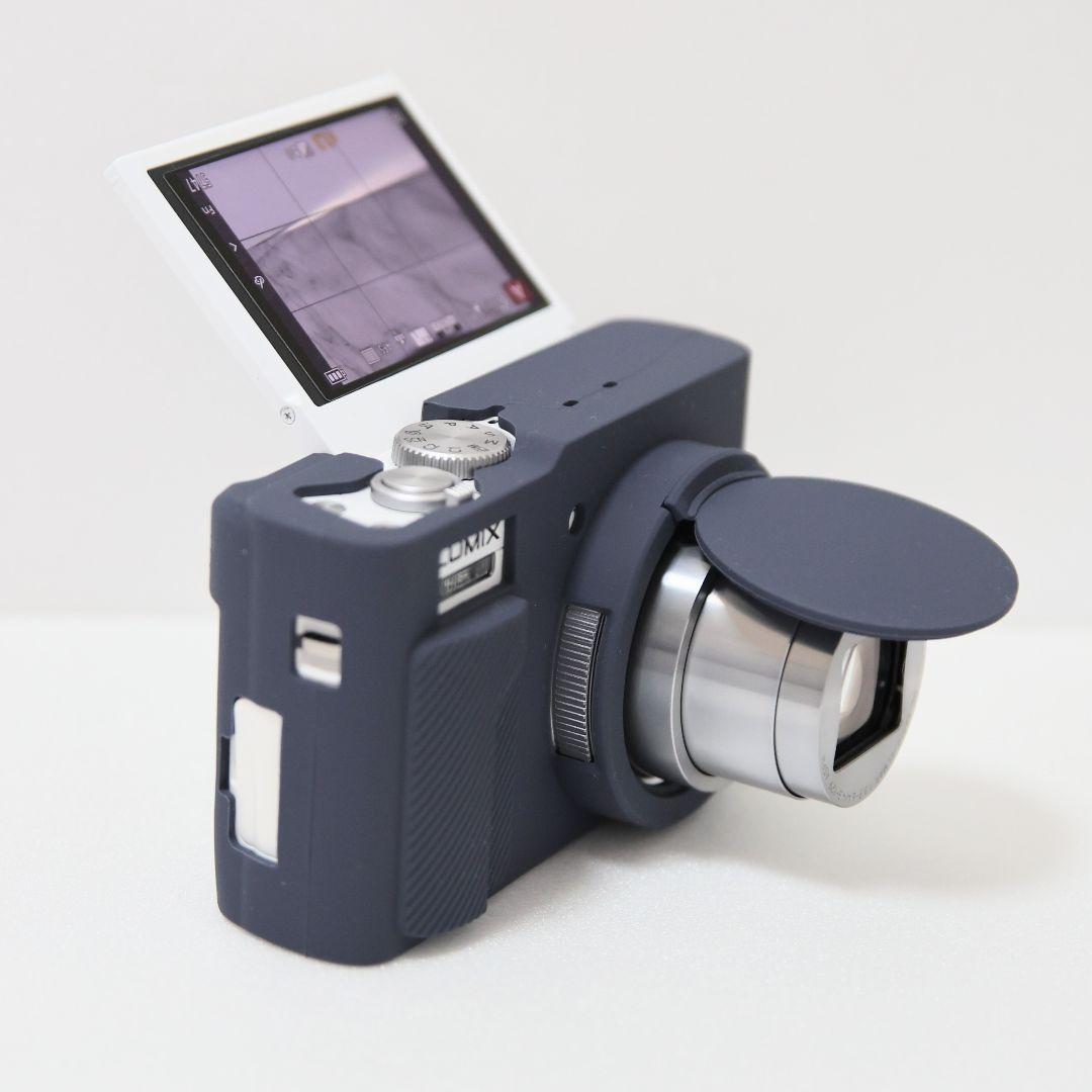 DC-TZ99 お得なセット超美品 シリコンカバー速写ストラップ保護フィルム2枚