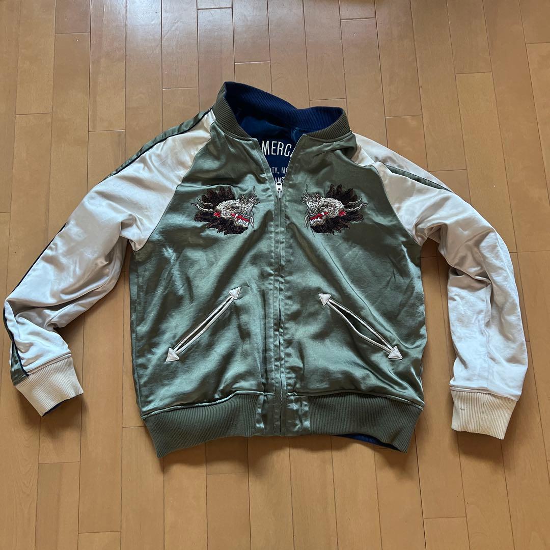 GRS GrowthRing & Supply リバーシブルスカジャン メンズL