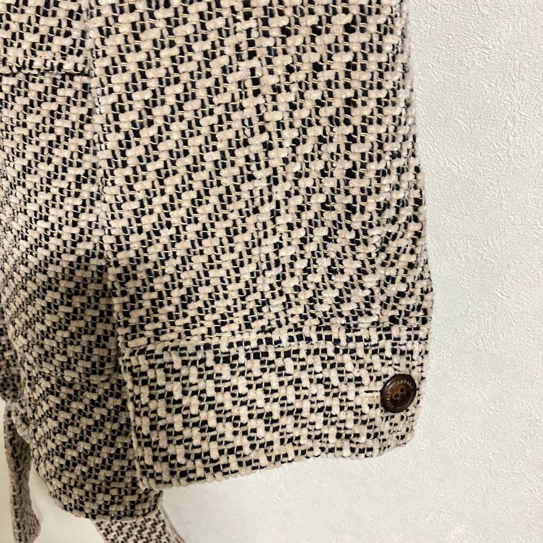 未使用　D/him ディーヒム　ダブスタ　モッズコート 52 LL