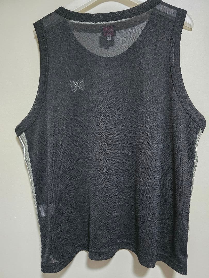 【BEAMS BOY別注】NEEDLES ／ポリエステルメッシュタンクトップ