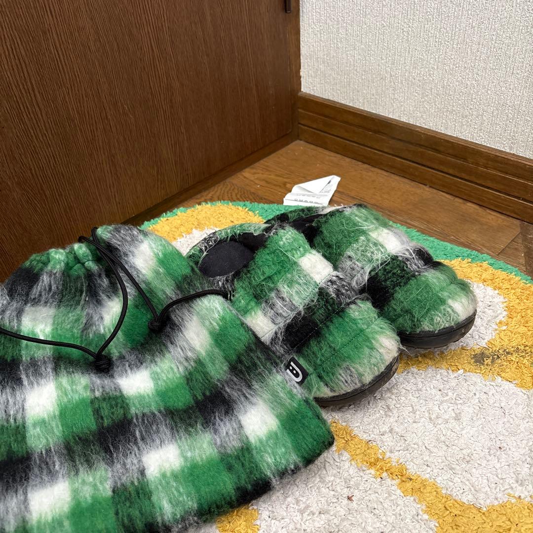 み*さ様 SUBU フリーススリッパ グリーン
