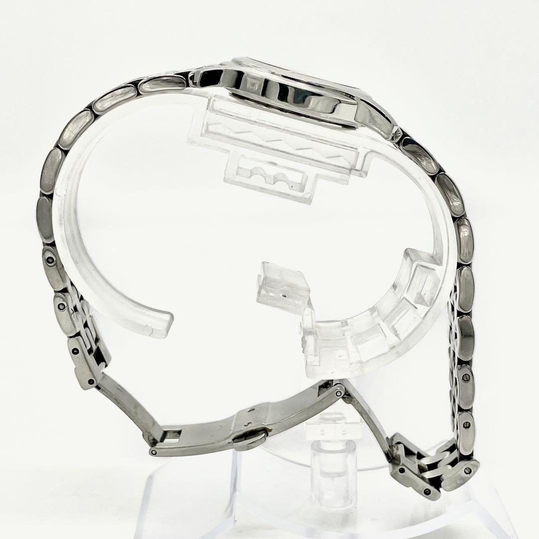 【稼働/新品電池】グッチ 5500L デイト 黒文字盤 腕時計 レディース