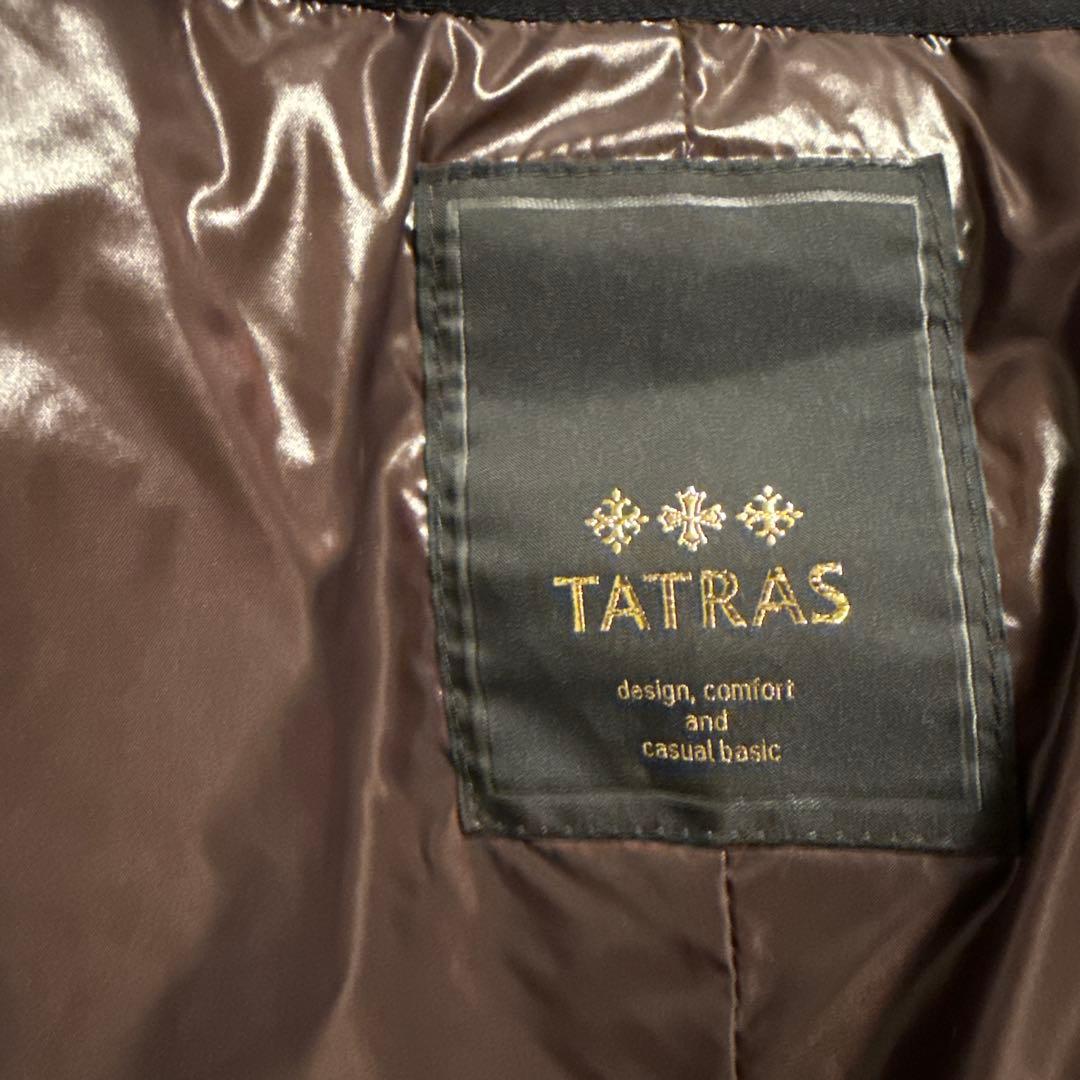 TATRAS ダークブラウン ダウンベスト