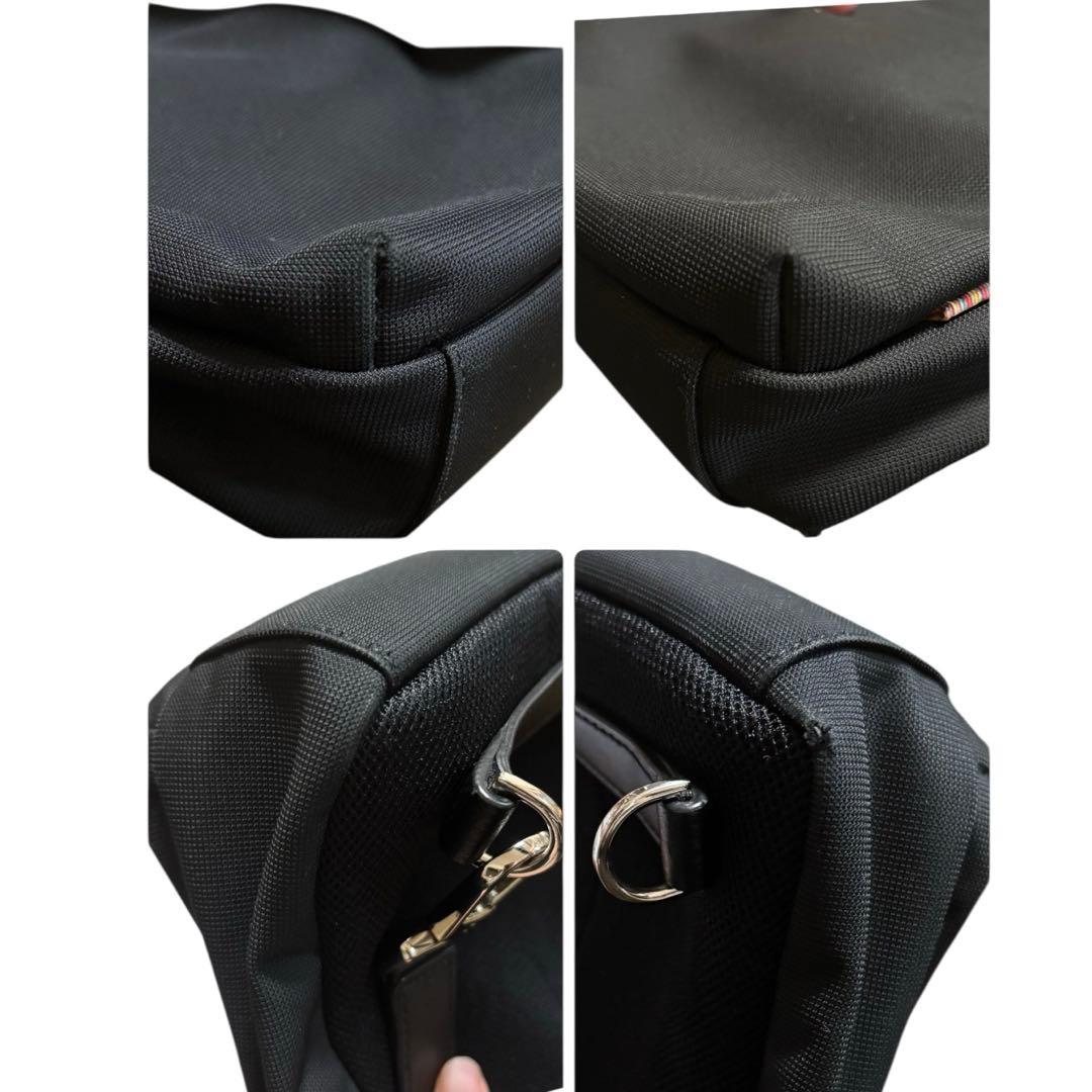 Paul Smith ポールスミス　ボディバッグ レザー　ブラック