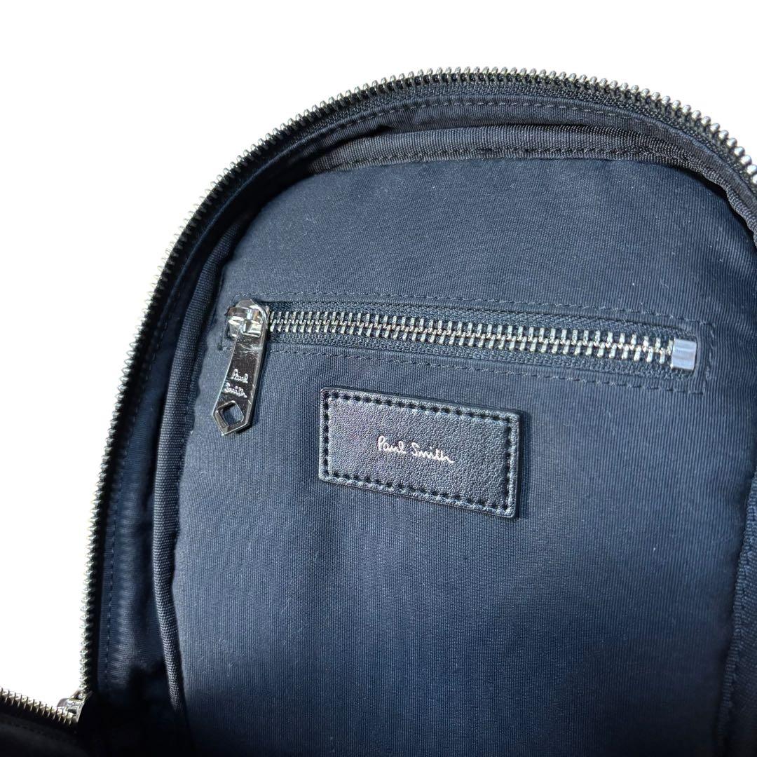 Paul Smith ポールスミス　ボディバッグ レザー　ブラック
