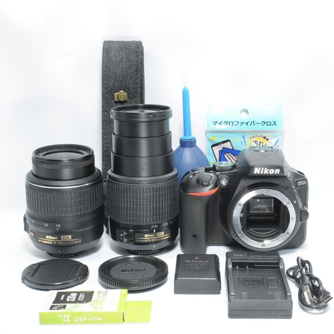 風景もお子様も綺麗に❗️Nikon D5500✨即使えてWi-Fiでスマホ転送