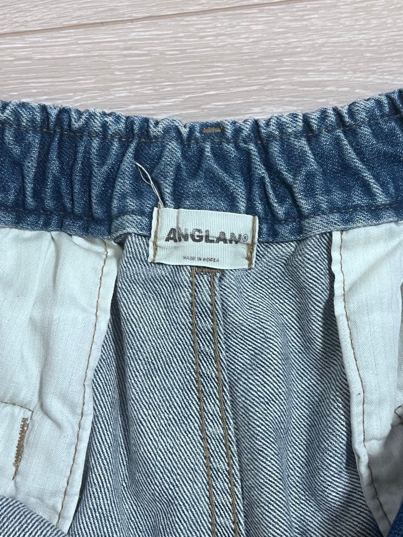 パンツ ANGLAN-Stone Vintage Denim Balloon Pant