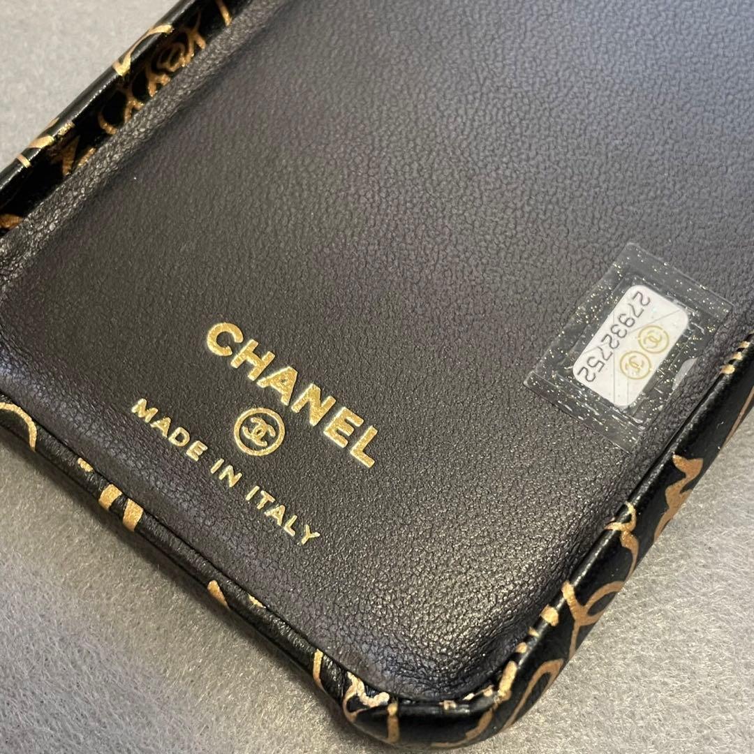 CHANEL iPhoneX マトラッセ　カメリア　ココマーク　ケース