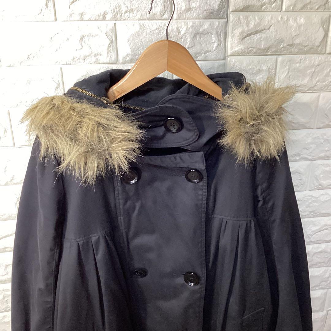 hysteric glamour ヒステリックグラマー　ファー付モッズコート