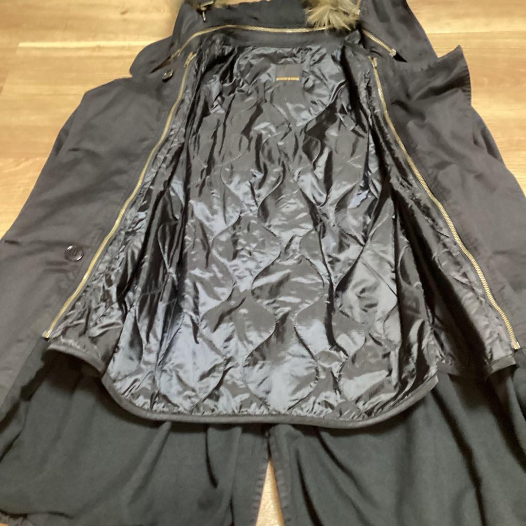 hysteric glamour ヒステリックグラマー　ファー付モッズコート