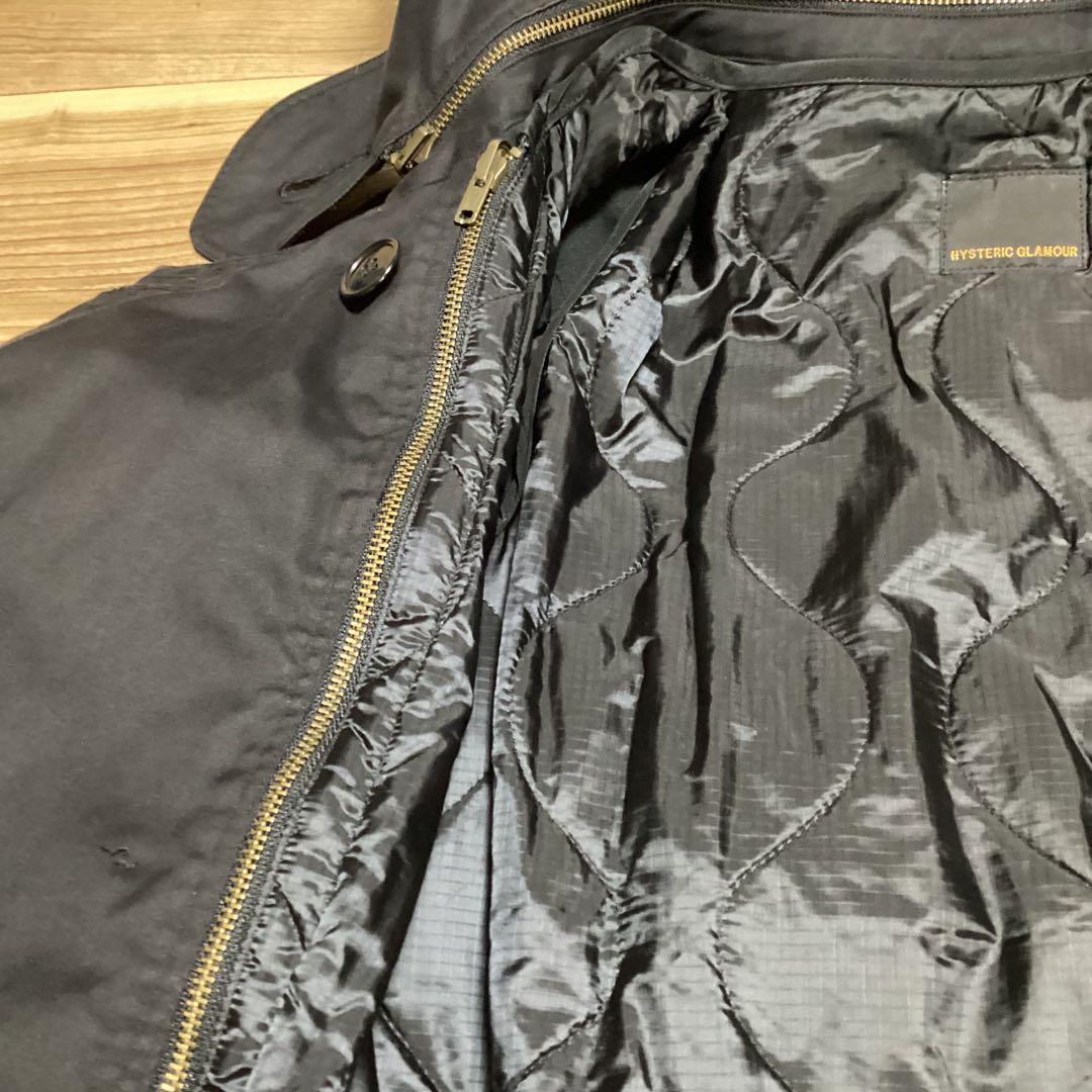 hysteric glamour ヒステリックグラマー　ファー付モッズコート