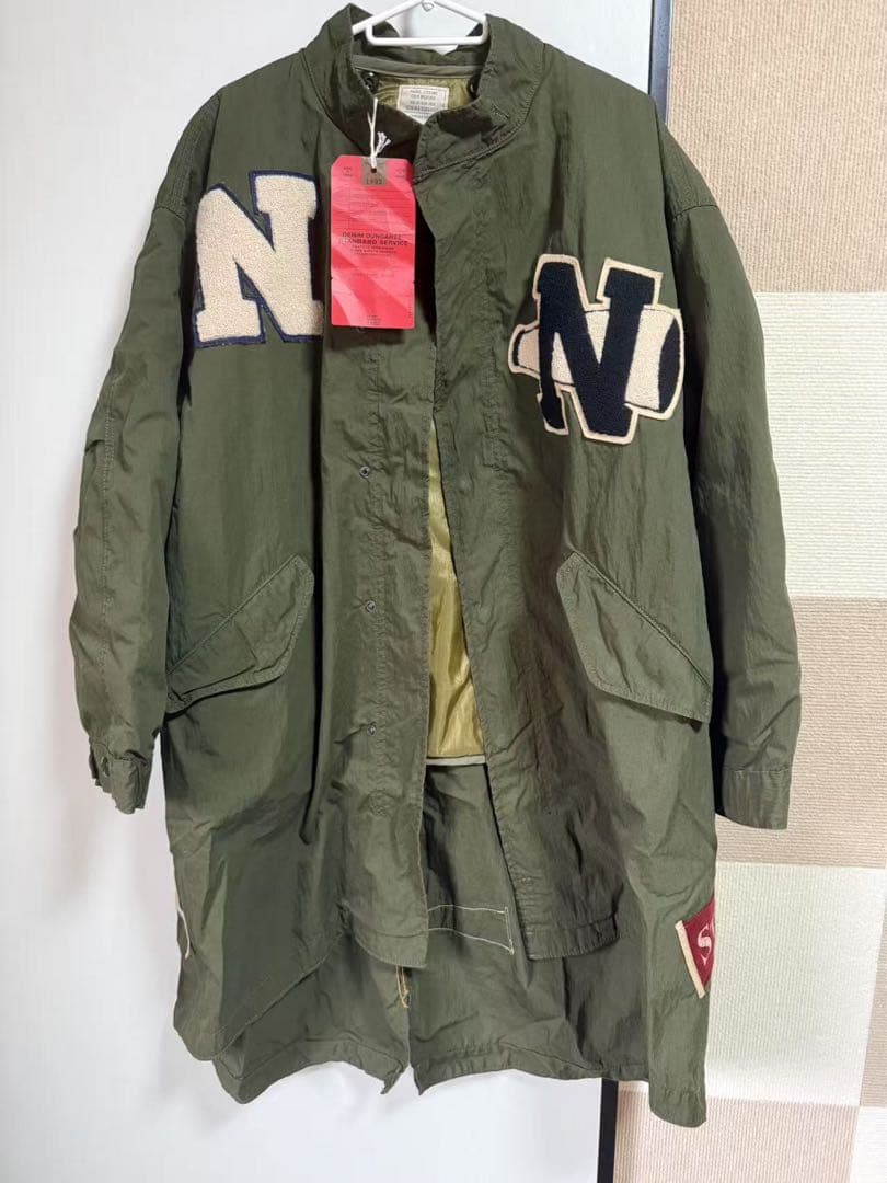 DENIM DUNGAREE メンナイロン ワッペンツキ リメイク JK s