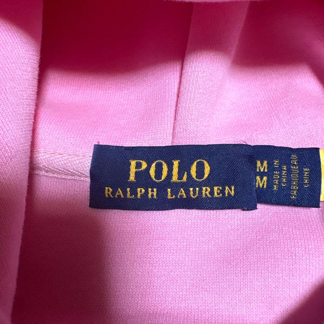 Polo Ralph Lauren ピンクパーカー Mサイズ