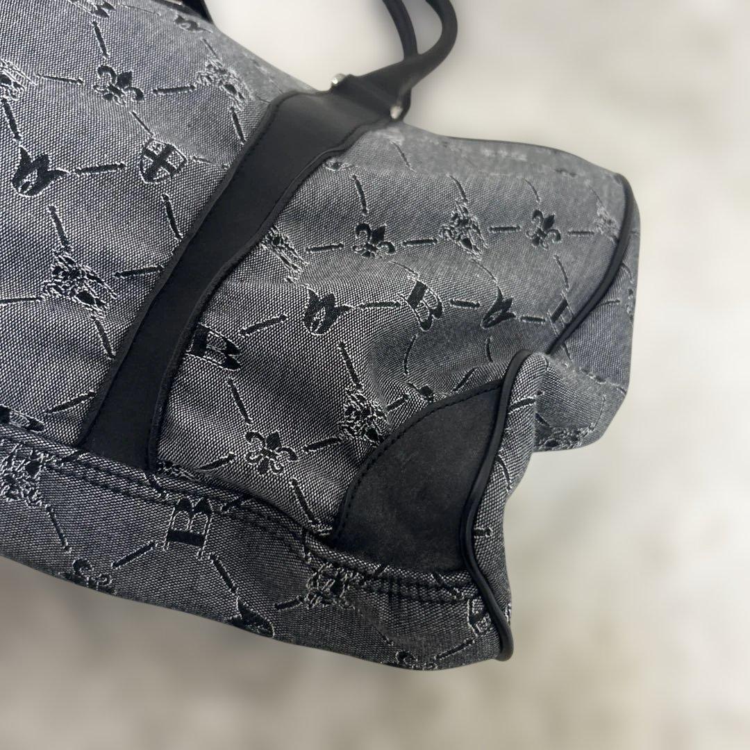 ✨️希少✨️極美品　バーバリーブラックレーベル　モノグラムビジネストートバッグ