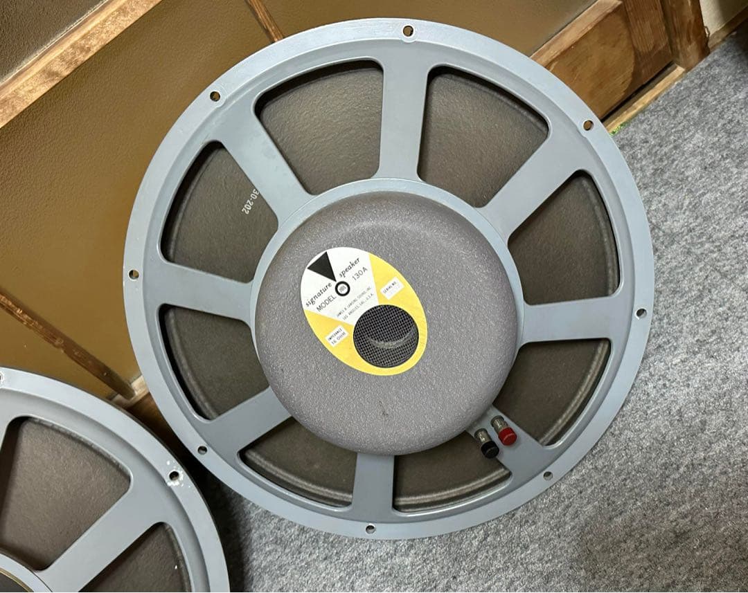 JBL D130A ユニットペア。16Ω