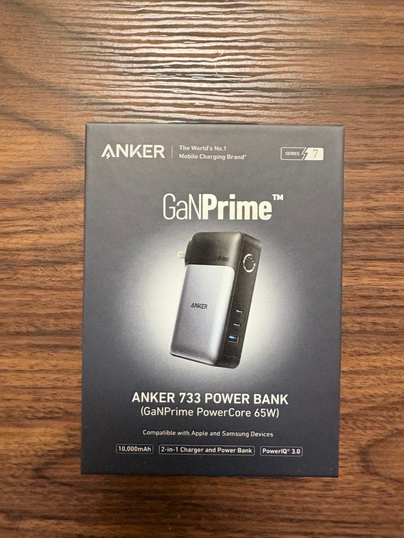 スマホアクセサリー ANKER 733 POWER BANK GaNPrime 65W