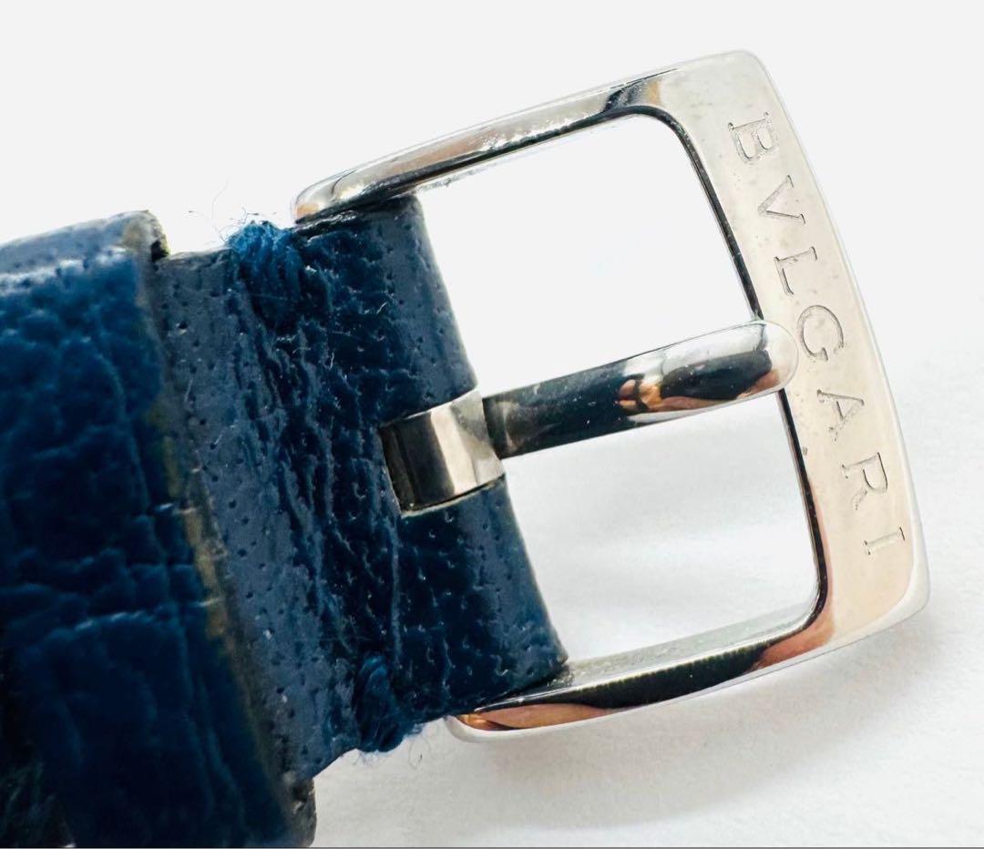 BVLGARI ブルガリ ■ ソロテンポ ST35S ■ クォーツ ブルー 青