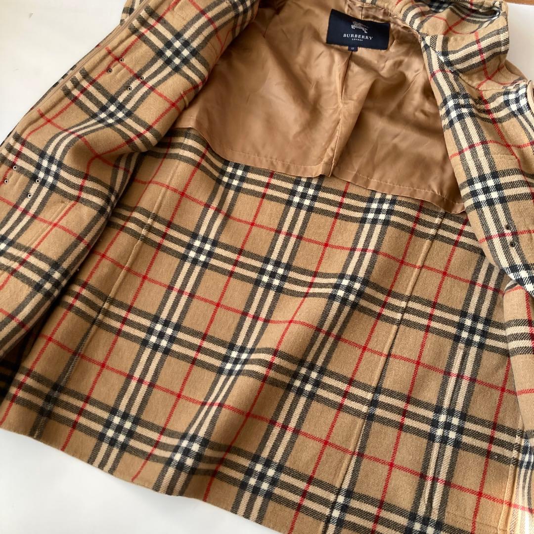ジャケット・アウター vintage Burberry novacheck wool coat et