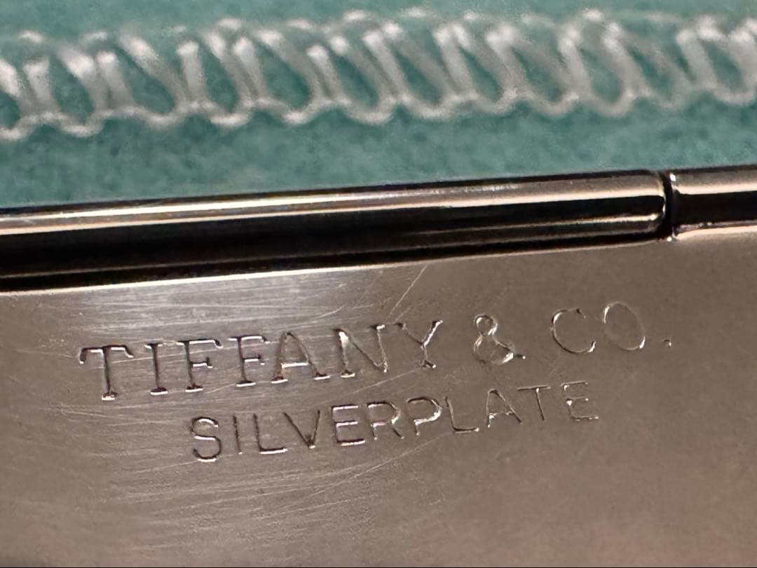 Tiffany & Co. シルバー プレート 名刺入れ
