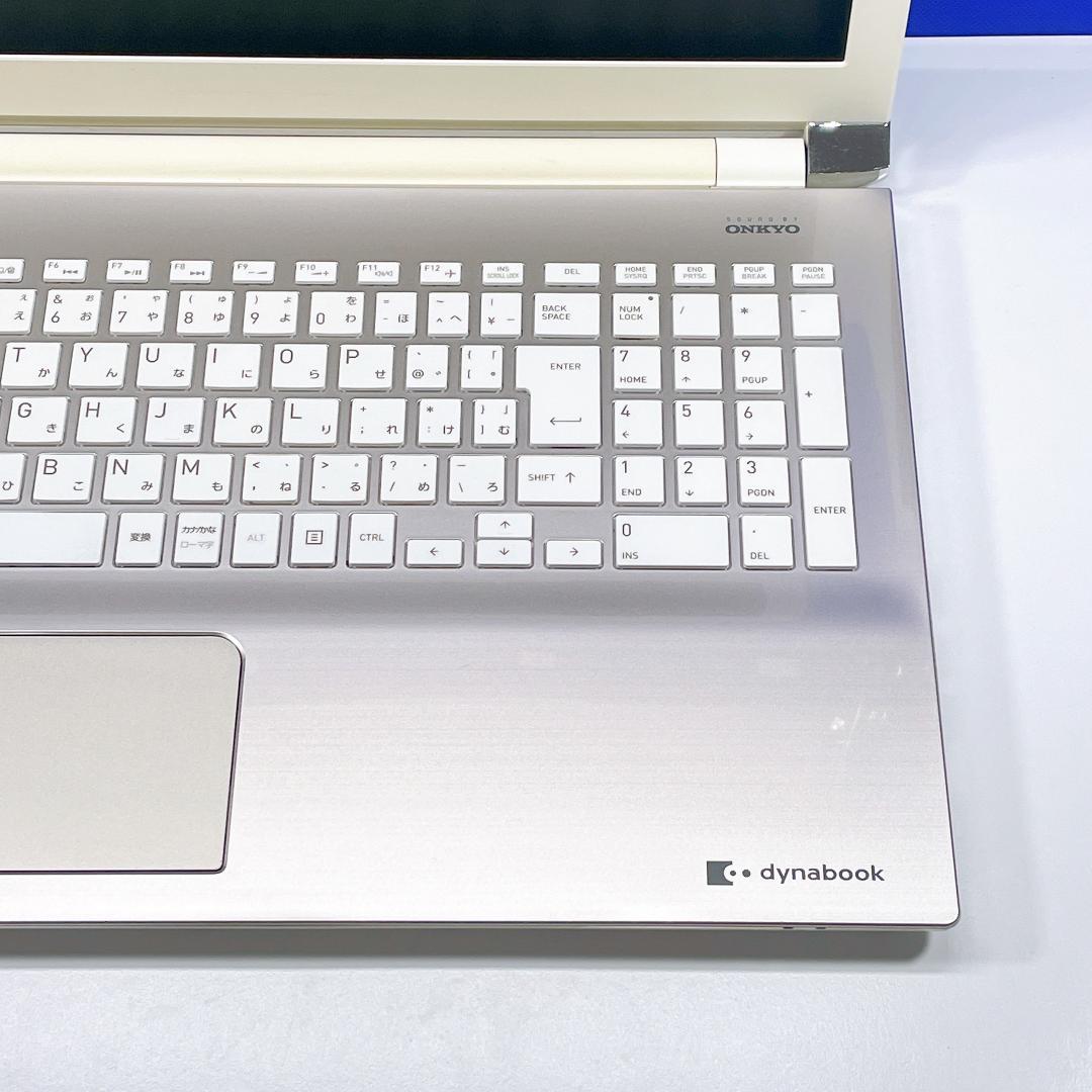 すぐ使える✨快適SSD✨Windows11✨東芝ゴールドノートパソコン薄型カメラ