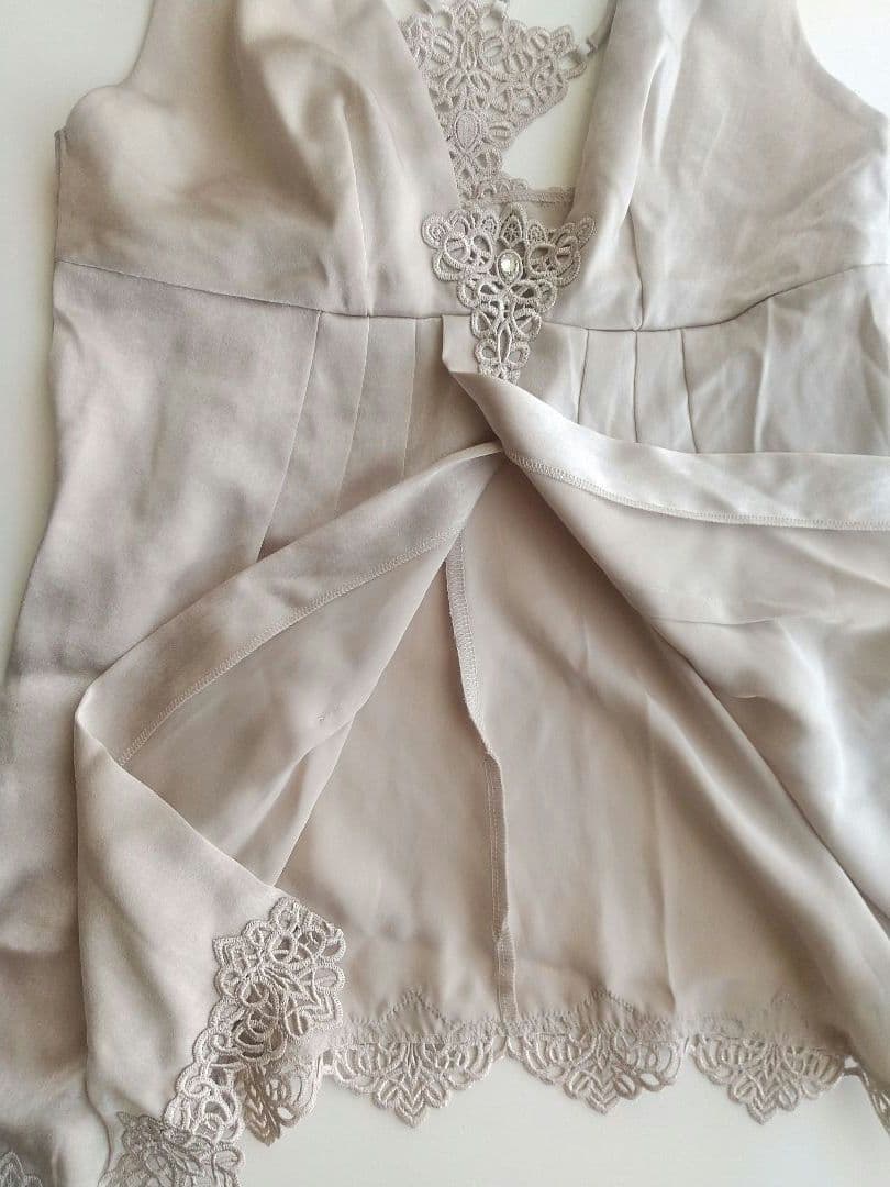 レア☆サルート　ゼーン　キャミソールL 　ベージュ