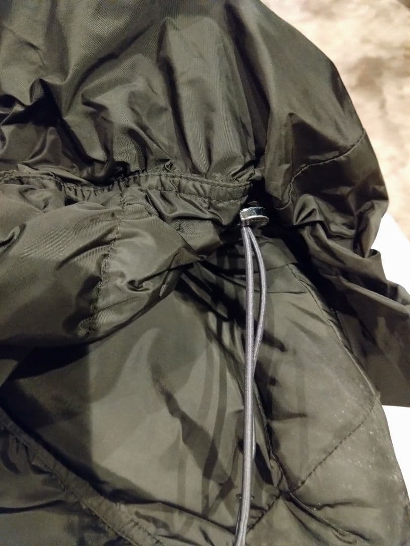 MONCLER　モンクレール フリル　ダウンジャケット カーキ　サイズ0