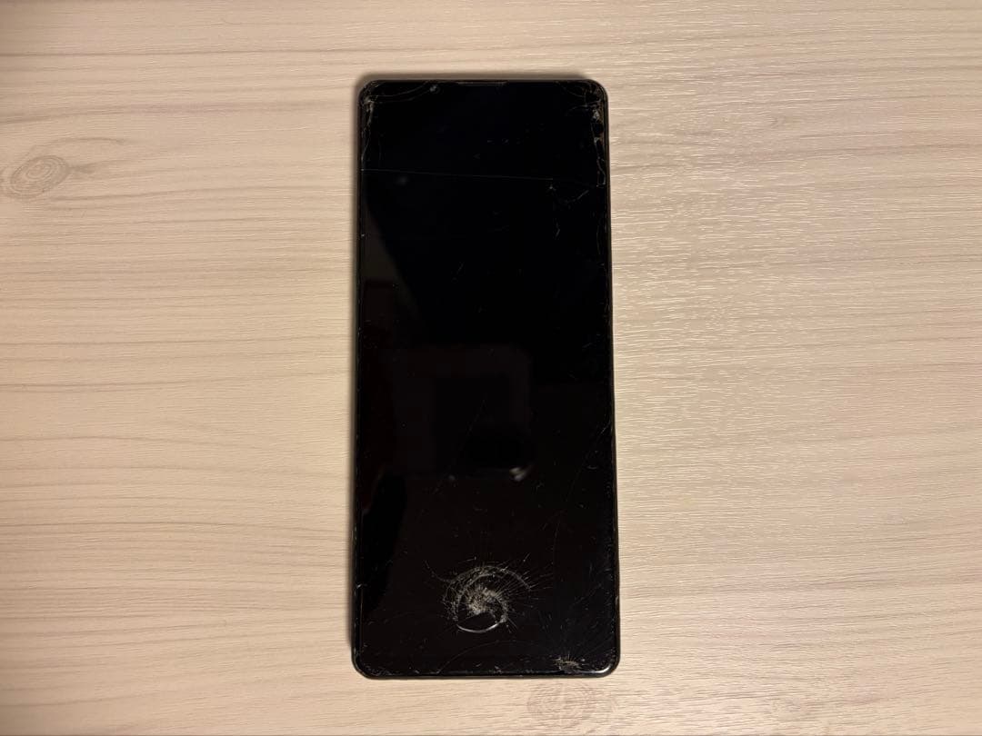 Xperia 1 III SO-51B 画面割れ・カメラ傷あり 部品取り用