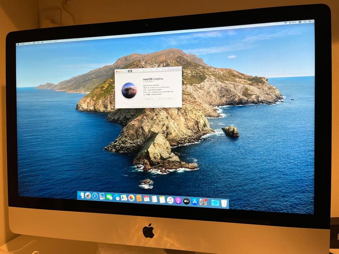 iMac 27インチ　メモリ16GB HDD1TB ターゲットディスプレイ