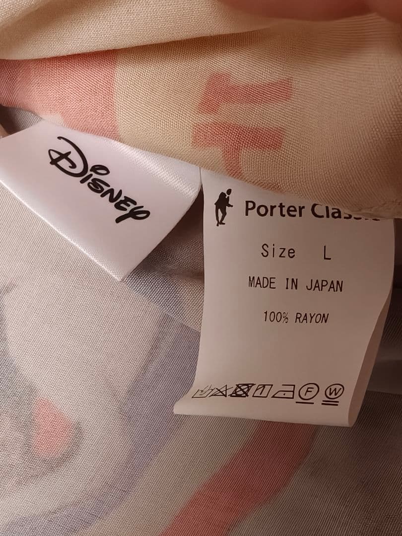 PORTER CLASSIC × DISNEY ALOHA SHIRT