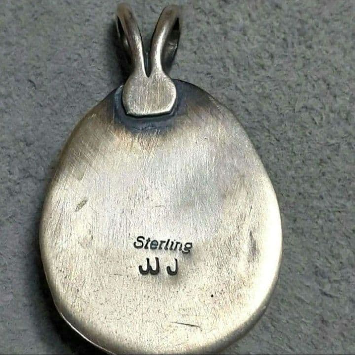 ハイグレード【キャンデラリア】レッドウェブ ペンダントトップ navajo