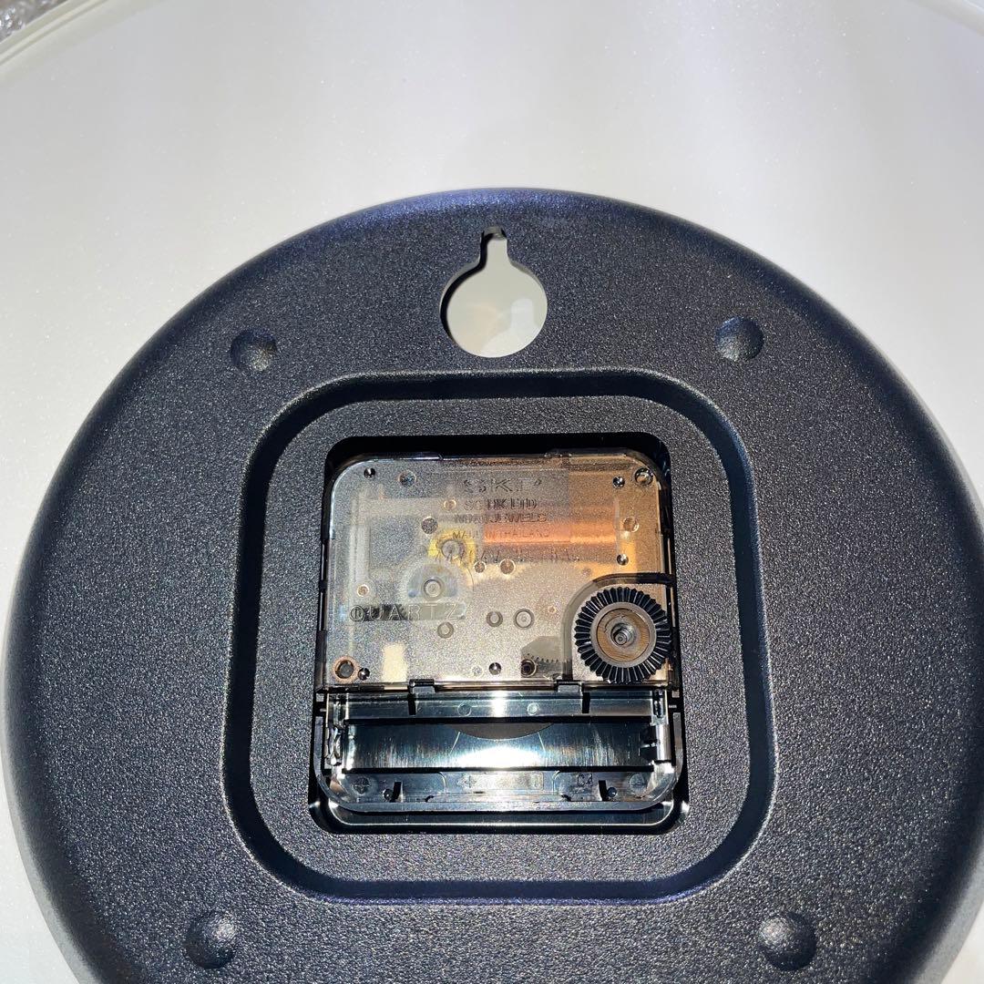 Lemnos North clock 白　掛時計