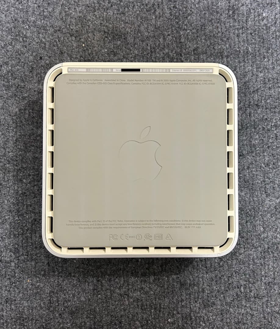 コレクター美品 Mac mini original PPC G4 CTO