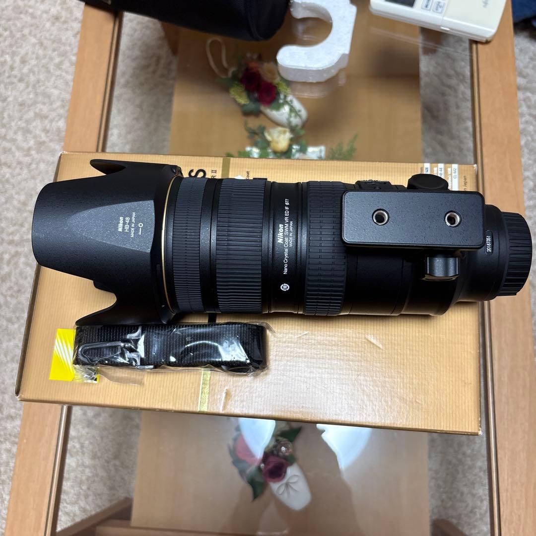 ニコンAF-S Nikkor70-200f2.8GVR II望遠ズーム 美品
