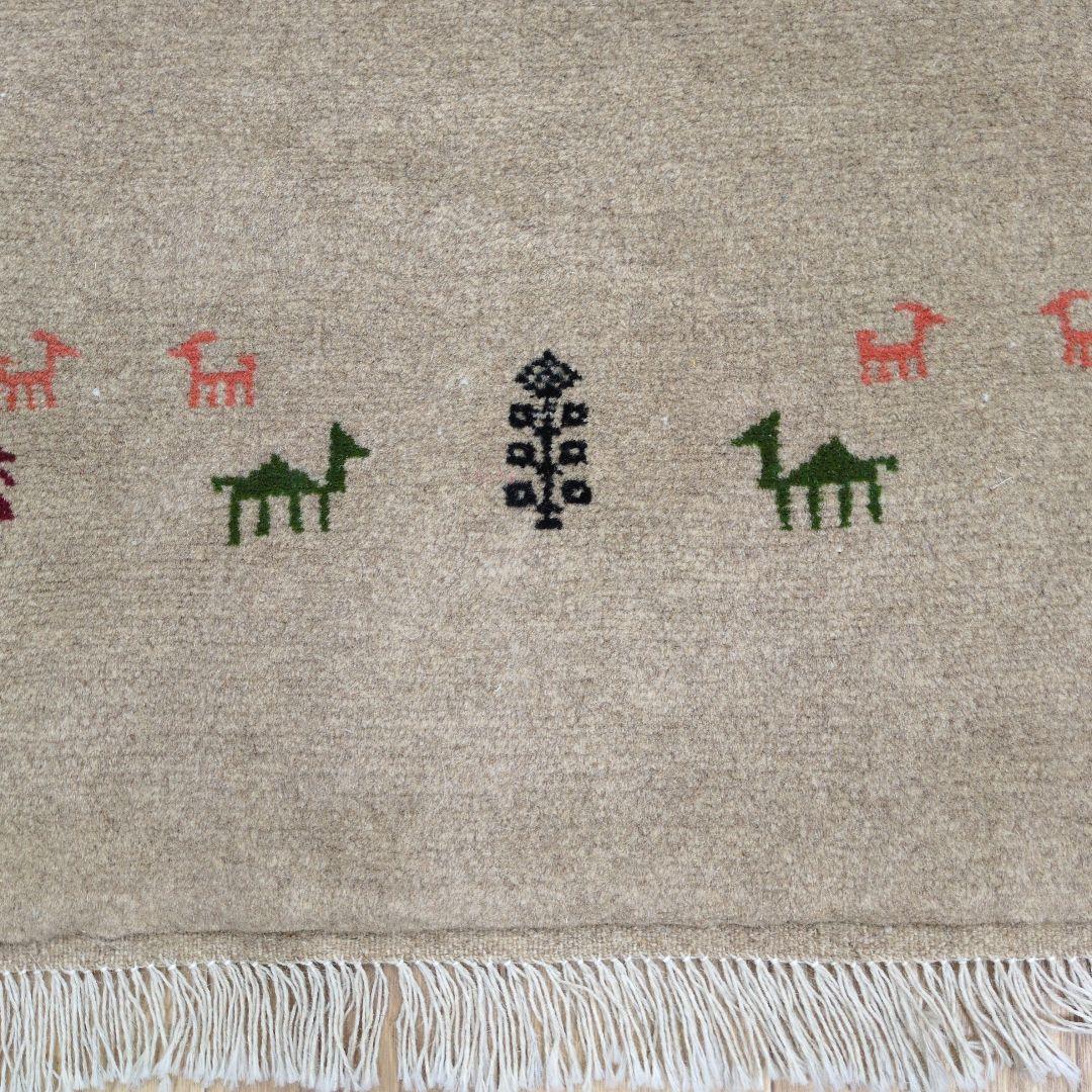 Winter SALE ペルシャ絨毯　ギャッベ　新品 148x108 cm