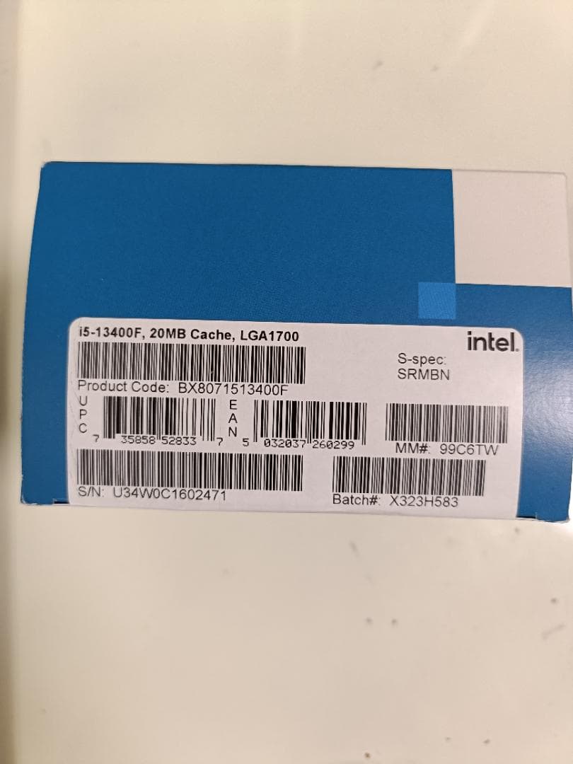 ド*5様 Intel Core i5-13400F CPU LGA1700