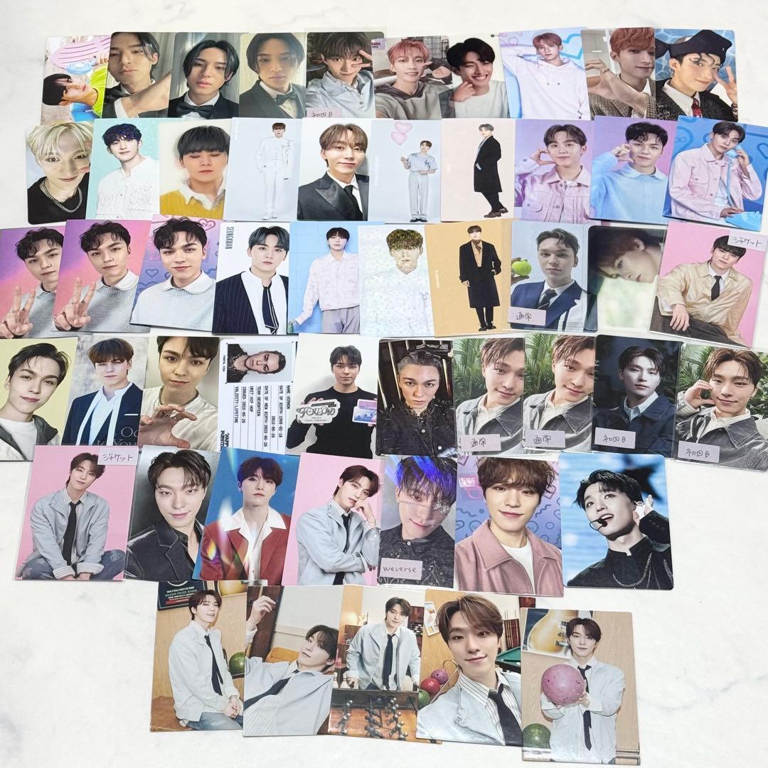 seventeen トレカ まとめ売り エスクプス ミンギュ ウォヌ ホシ 等