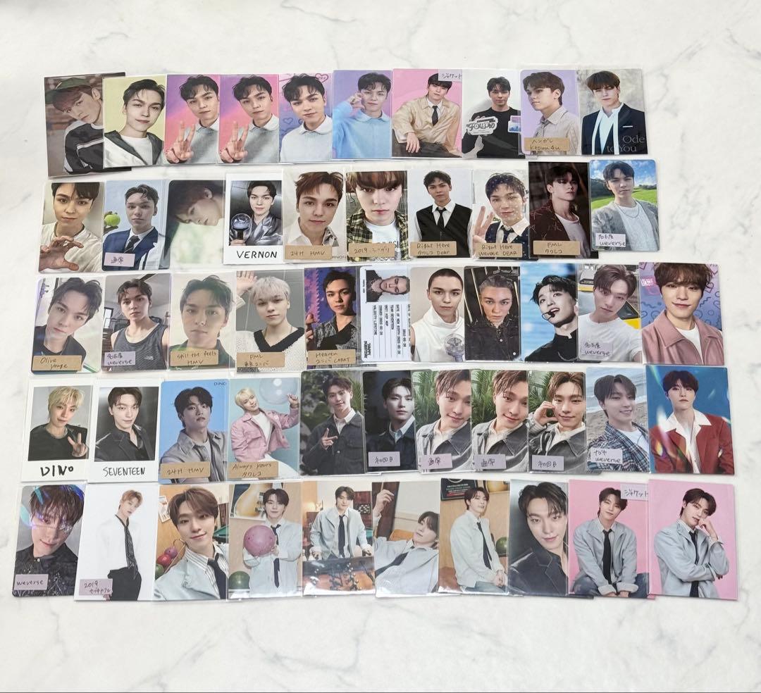 seventeen トレカ まとめ売り エスクプス ミンギュ ウォヌ ホシ 等