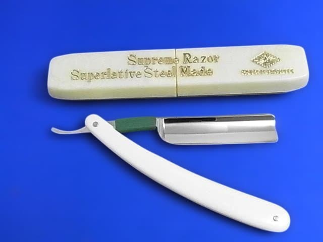 未使用 西洋剃刀 KIKUBOSHI Supreme Razor 菊星西洋剃刀