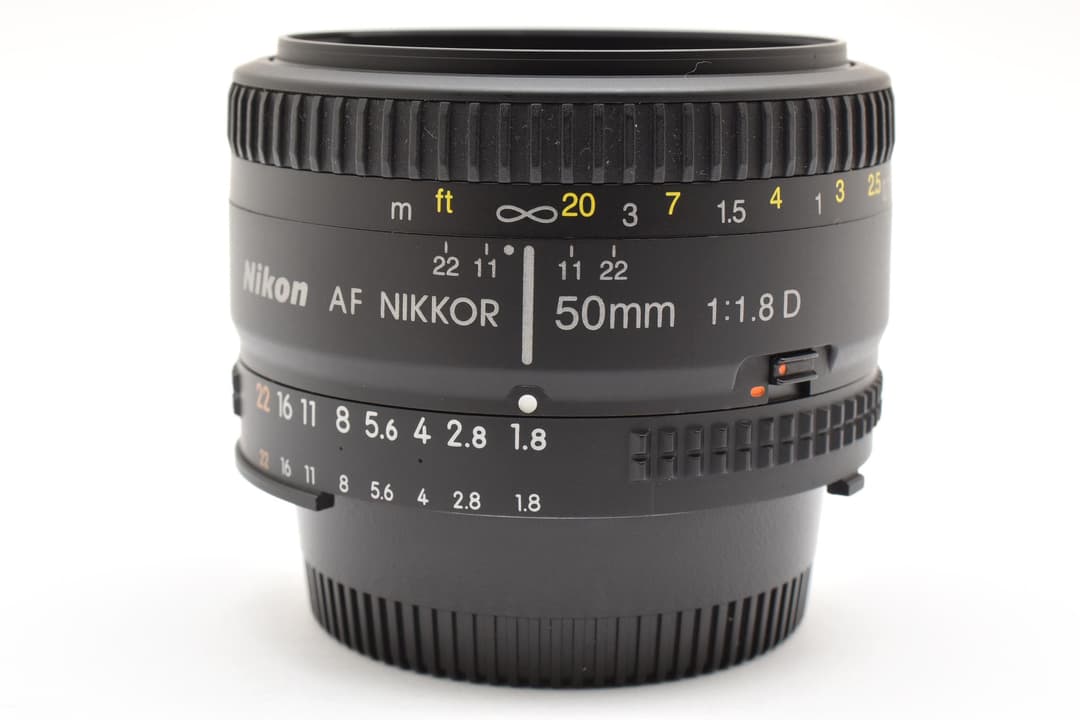 ほぼ未使用 Nikon AF NIKKOR 50mm F1.8 D #8858