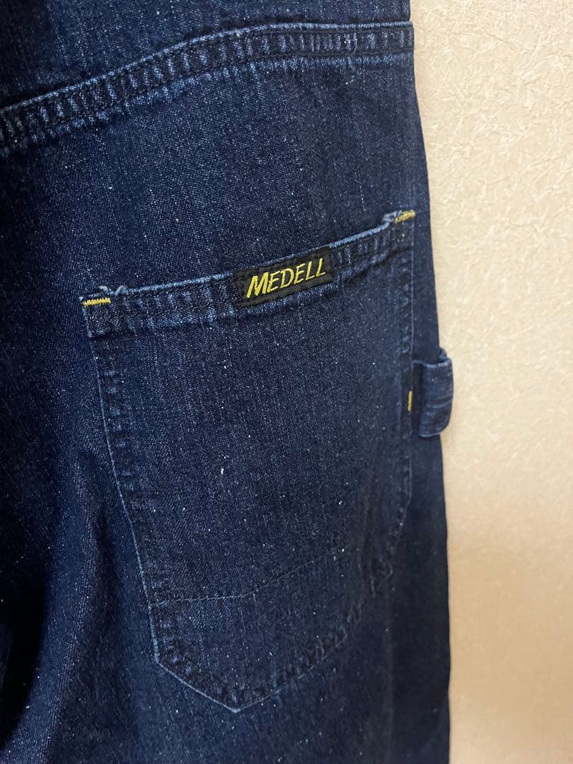 新品未使用　MEDELL メデル　ガーメントデニム　岡山デニム　L