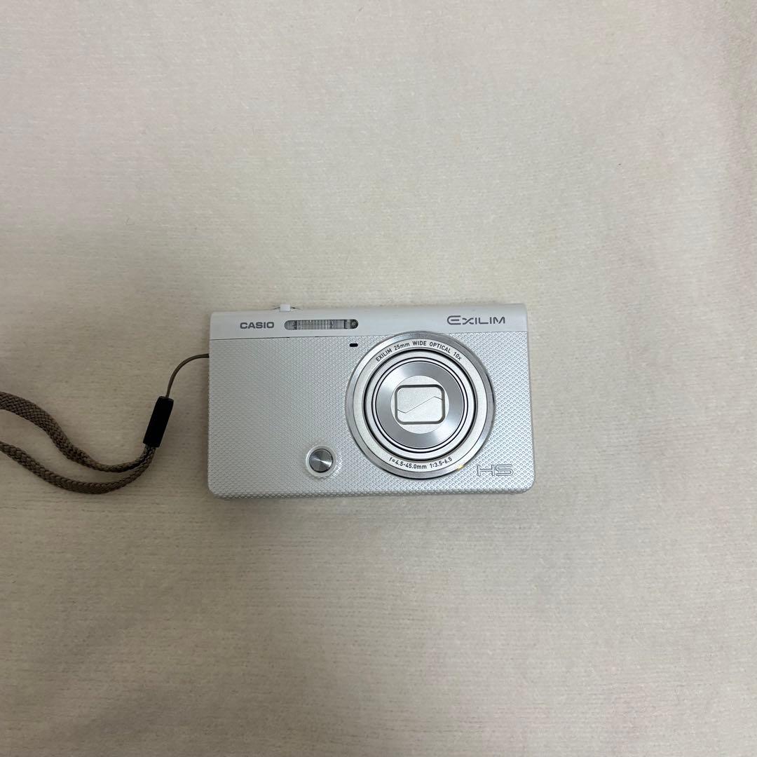 CASIO EX-ZR70 ホワイト コンパクトデジタルカメラ