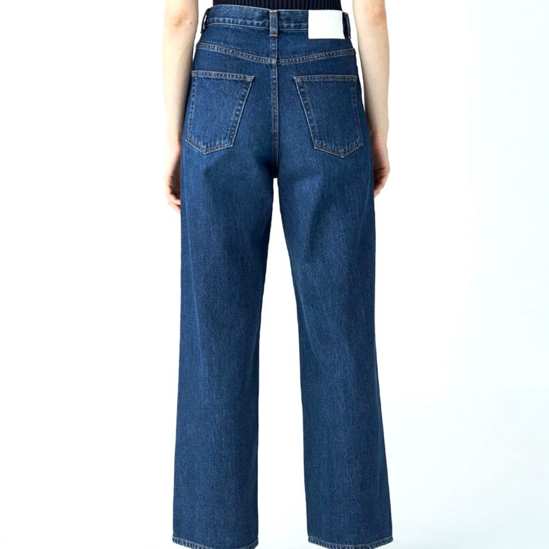 ☆新品タグ付☆ 現行モデル MACPHEE ワイドデニム 日本製 L相当 36