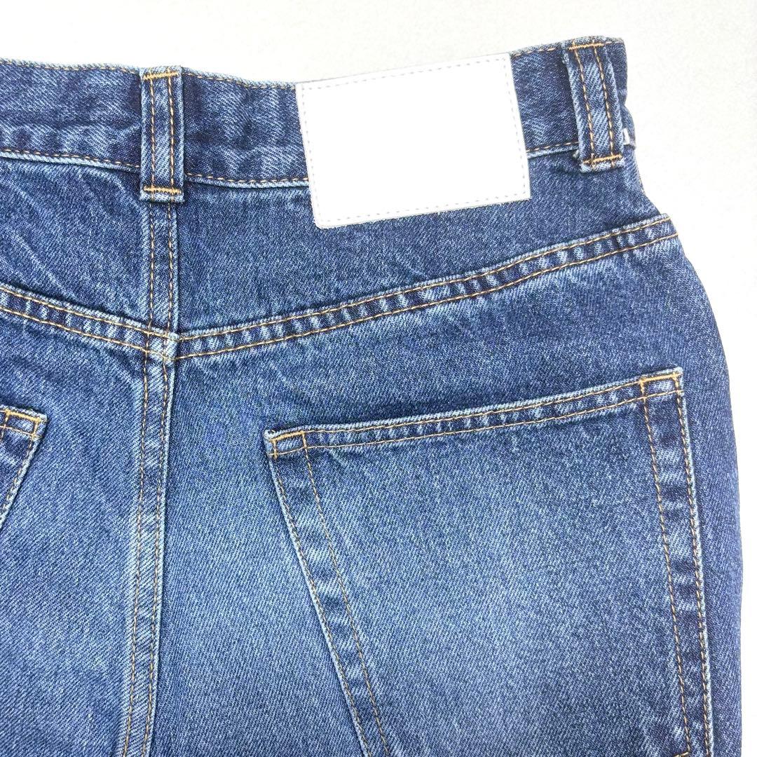 ☆新品タグ付☆ 現行モデル MACPHEE ワイドデニム 日本製 L相当 36