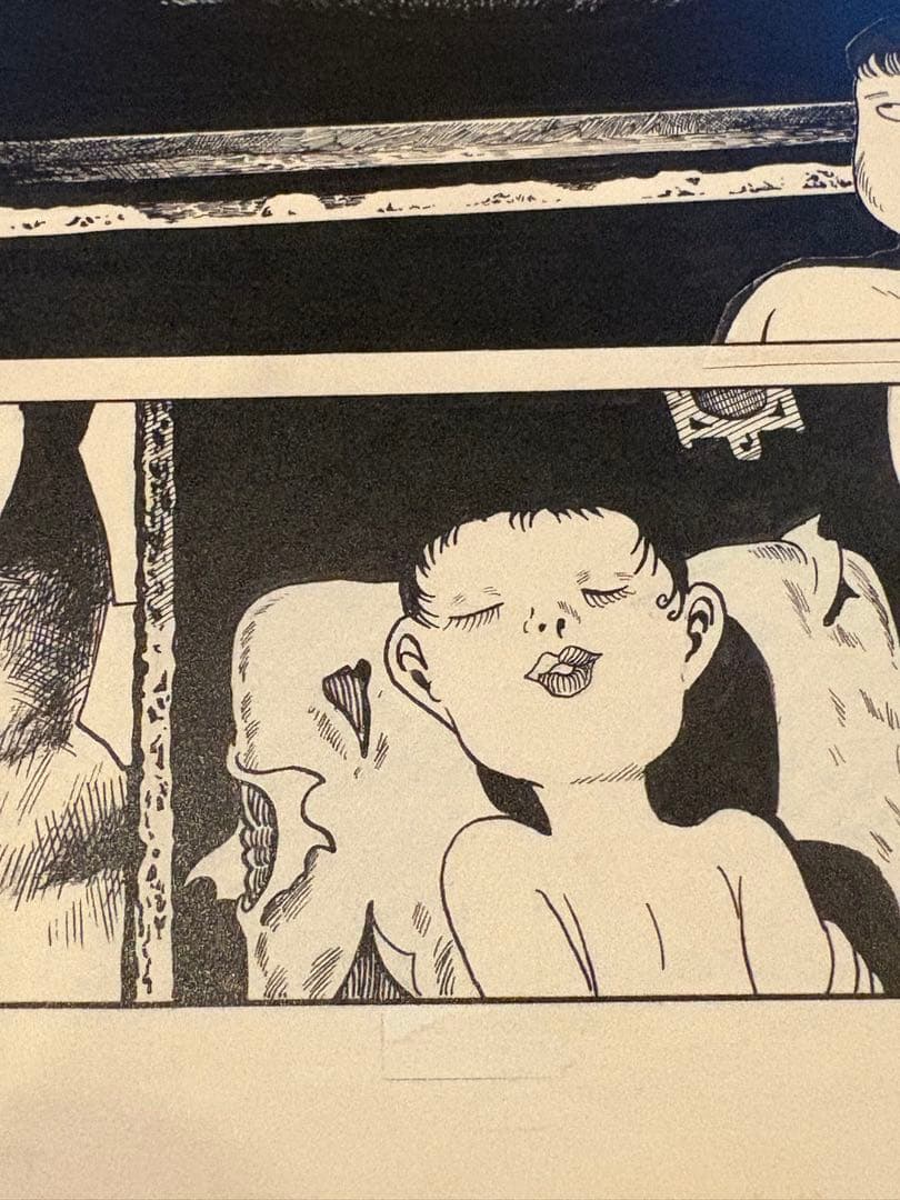 ⑦つげ義春 発表50周年記念 限定81部 「ねじ式」 原寸大複製原画集 希少