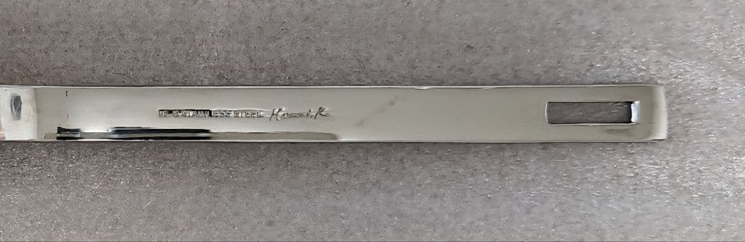 美品　栗原はるみ(スタンド付き)ステンレスカトラリーセット38本