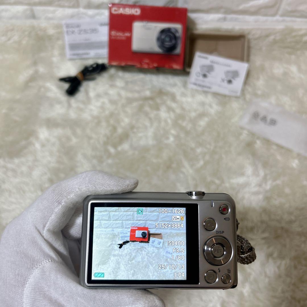 【美品】 CASIO EX-ZS35 コンパクトデジタルカメラ　動作確認済み
