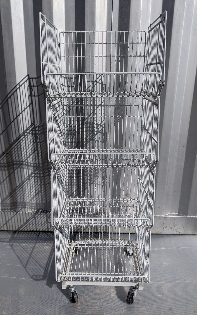 ♦専用♦KAWAJUN河淳　店舗什器　スチールワゴン４段